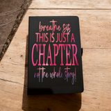 Vibrant Vinyl Journals with Pen Holder