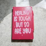 Vibrant Vinyl Journals with Pen Holder