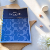 Designer Inspired 8.5x11 Spiral Journal