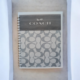 Designer Inspired 8.5x11 Spiral Journal