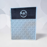 Designer Inspired 8.5x11 Spiral Journal