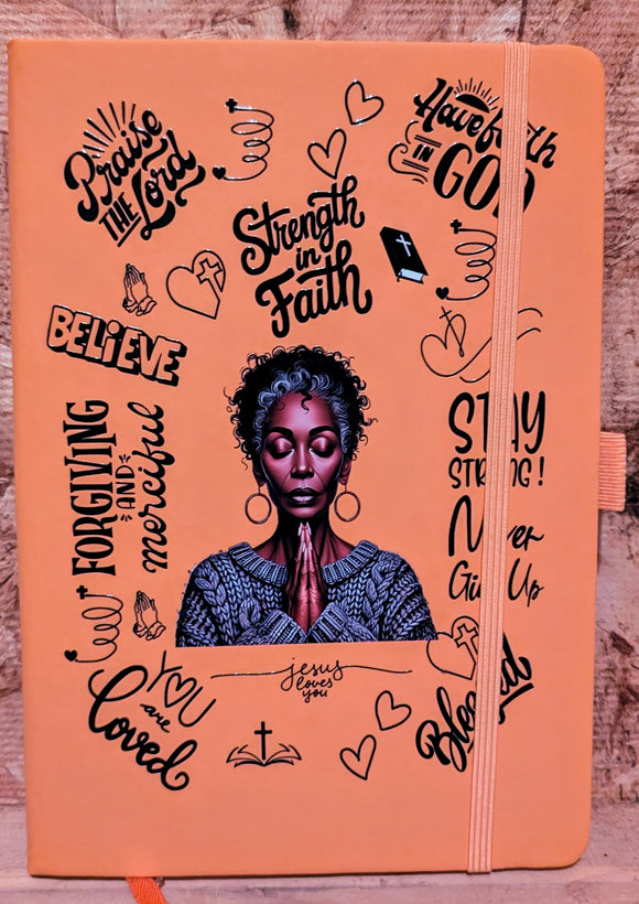 Vibrant Vinyl Journals with Pen Holder
