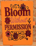 Vibrant Vinyl Journals with Pen Holder