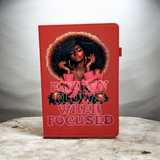 Vibrant Vinyl Journals with Pen Holder