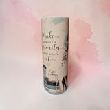 Make yourself a Priority Sublimated 20oz Skinny Tumbler