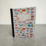 Daily Reminders Altered Composition Notebook