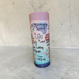 My Feelings are Valid 20oz Sublimated Skinny Tumbler
