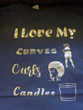 Curves and Candles T-Shirt