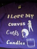 Curves and Candles T-Shirt